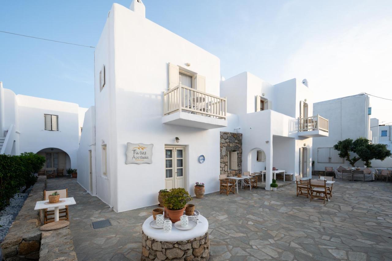 Twins-Trisa Apartments Ornos  Exterior photo